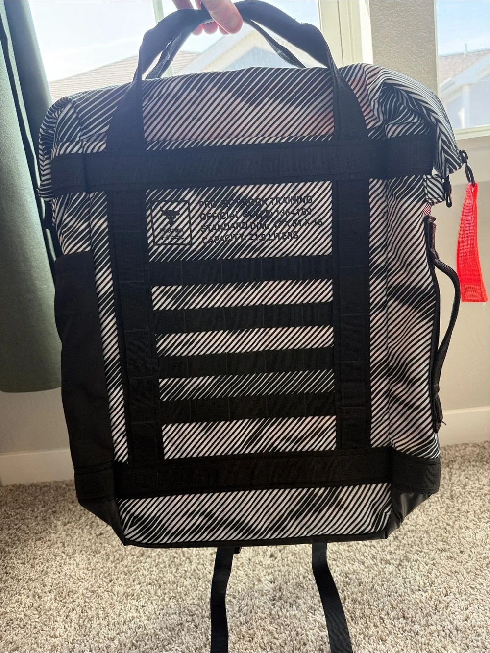UA Project Rock Box Duffle Backpack